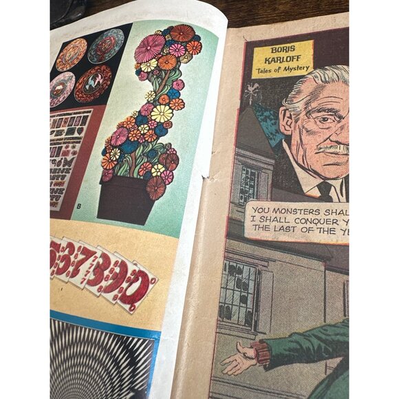 Gold Key Boris Karloff Tales Of Mystery September 1969 Comic Issue Bagged Boarde - Picture 7 of 7